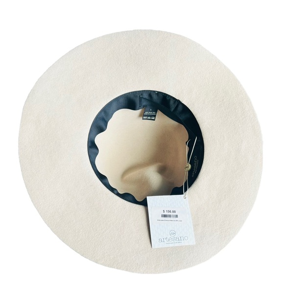 NWT Artesano Hat Made in Ecuador Size L in excellent condition 100% Wool Felt - Picture 3 of 12